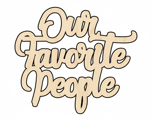 Wood Cutout | Custom Wood Shapes for DIY Crafting - Sanded Birch Blanks 46" Blank Door Hanger Wooden Cutout Cut Outs - Unfinished - NameSigns.com