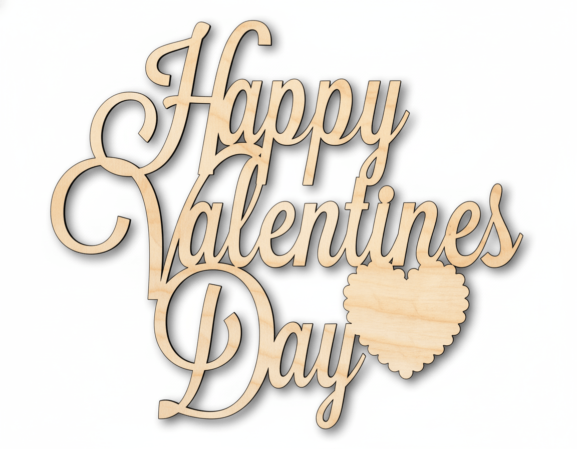 Wood Cutout – Custom Wood Shapes for Valentines Day Decor & Crafts Blank Door Hanger Wooden Cutout Cut Outs - Unfinished - NameSigns.com