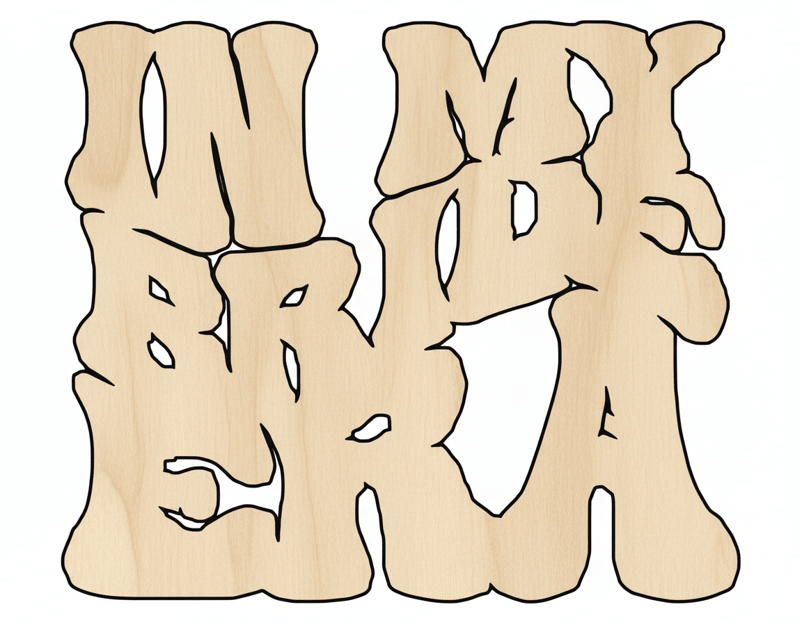 Wood Cutout – Large DIY Wood Craft Shapes Up to 46" | Baltic Birch Blank Door Hanger Wooden Cutout Cut Outs - Unfinished - NameSigns.com