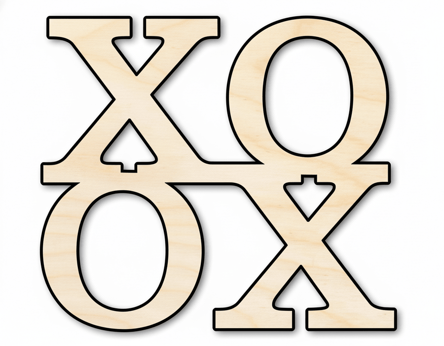 Wood Cutout – Large DIY Wood Cutouts | Sanded Wooden Craft Blanks Blank Door Hanger Wooden Cutout Cut Outs - Unfinished - NameSigns.com