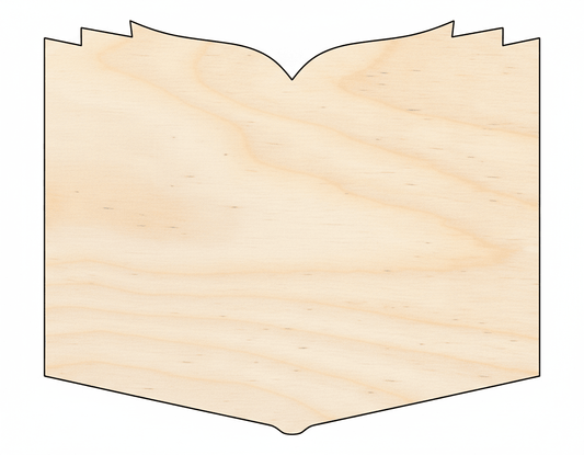 Wood Cutout Shape – Sanded Birch Wood DIY Craft Cutouts by NameSigns.com - NameSigns.com