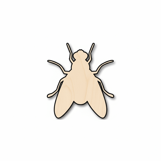 Wood Fly Shape – DIY Wooden Insect Cutouts | Craft Supplies 46" Blank Door Hanger Wooden Cutout Cut Outs - Unfinished - NameSigns.com