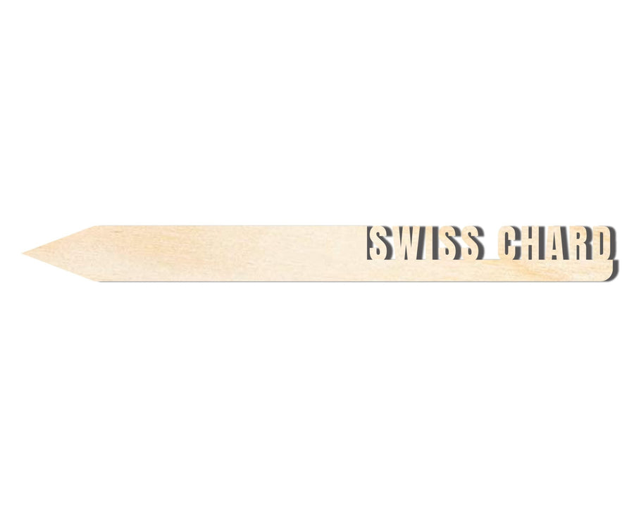 Wood Garden Stake – Unfinished Baltic Birch 24 Inch Wooden Garden Marker DIY Craft - NameSigns.com