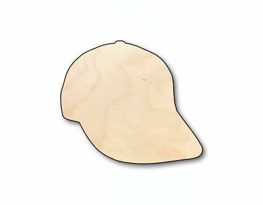 Wood Hat Silhouette – Laser Cut Baltic Birch Plywood Craft Shape Blank Door Hanger Wooden Cutout Cut Outs - Unfinished - NameSigns.com