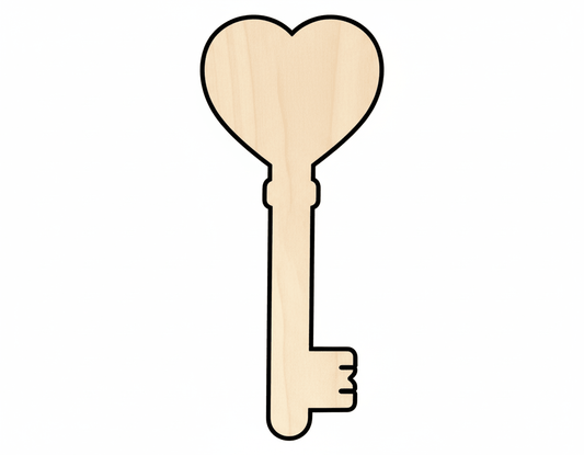 Wood Heart | Large DIY Wood Craft Cutout for Painting & Resin Pouring Blank Door Hanger Wooden Cutout Cut Outs - Unfinished - NameSigns.com