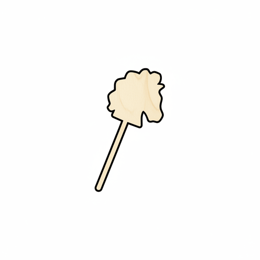 Wood Hobby Horse – Baltic Birch Plywood Wooden Toy Kit for Crafts Blank Door Hanger Wooden Cutout Cut Outs - Unfinished - NameSigns.com