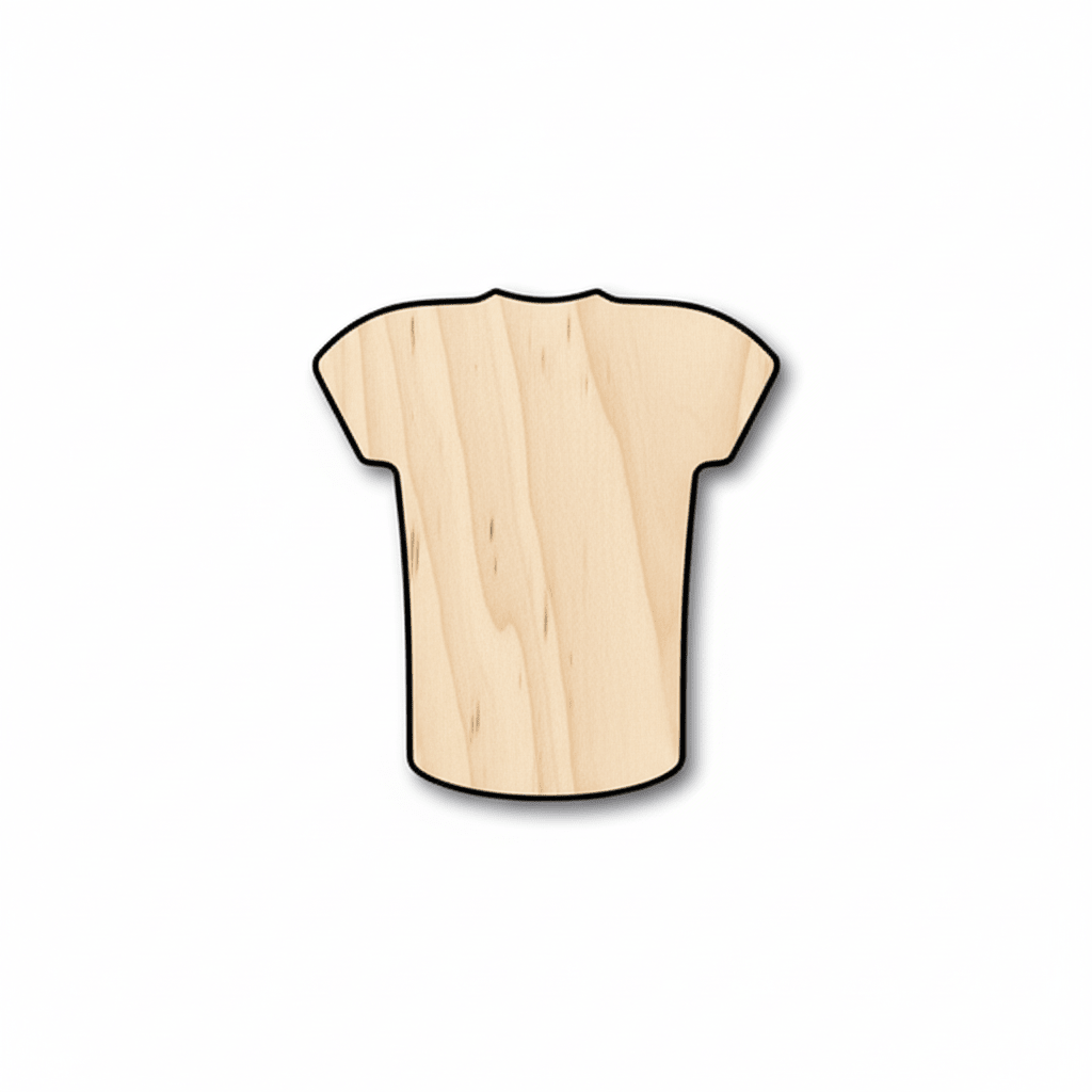 Wood Jersey – Baltic Birch Plywood Craft Blanks | Custom Wood Shapes Blank Door Hanger Wooden Cutout Cut Outs - Unfinished - NameSigns.com