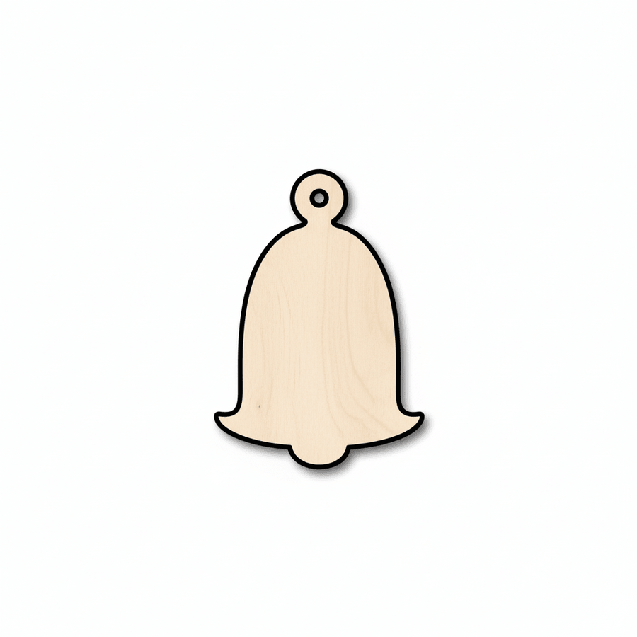 Wood Ornament – Christmas Tree Cutout | Baltic Birch Plywood Craft Shapes Blank Door Hanger Wooden Cutout Cut Outs - Unfinished - NameSigns.com