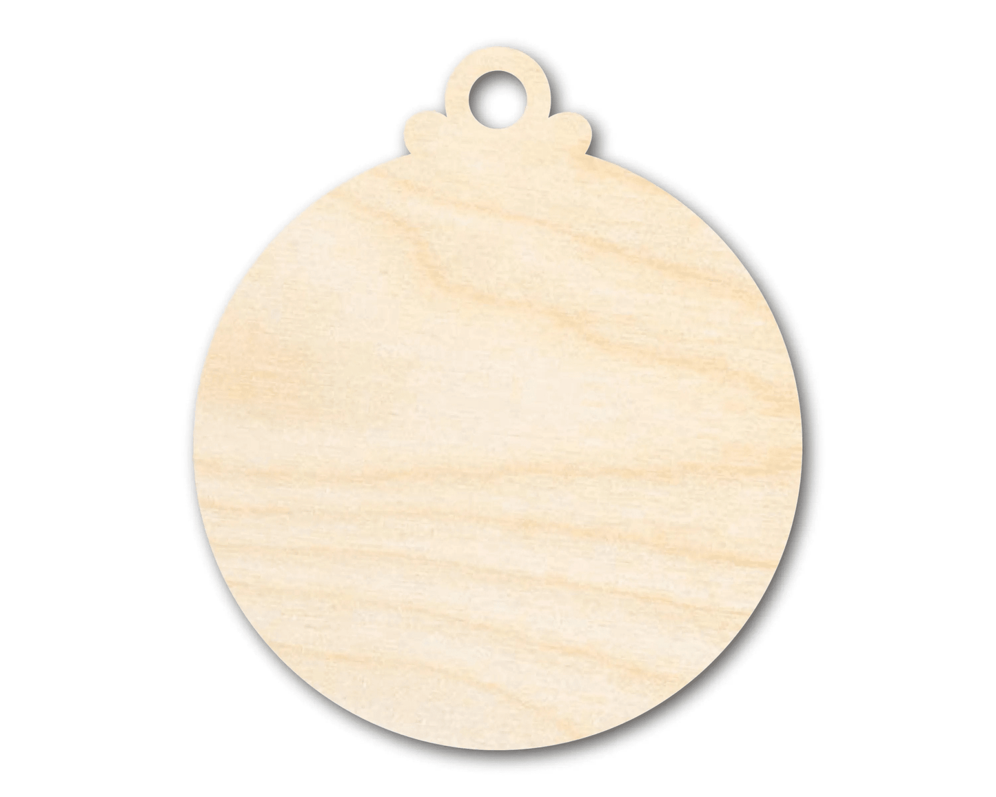 Wood Ornament – Paintable Wood Ornaments | DIY Wooden Ornaments & Craft Shapes Blank Door Hanger Wooden Cutout Cut Outs - Unfinished - NameSigns.com