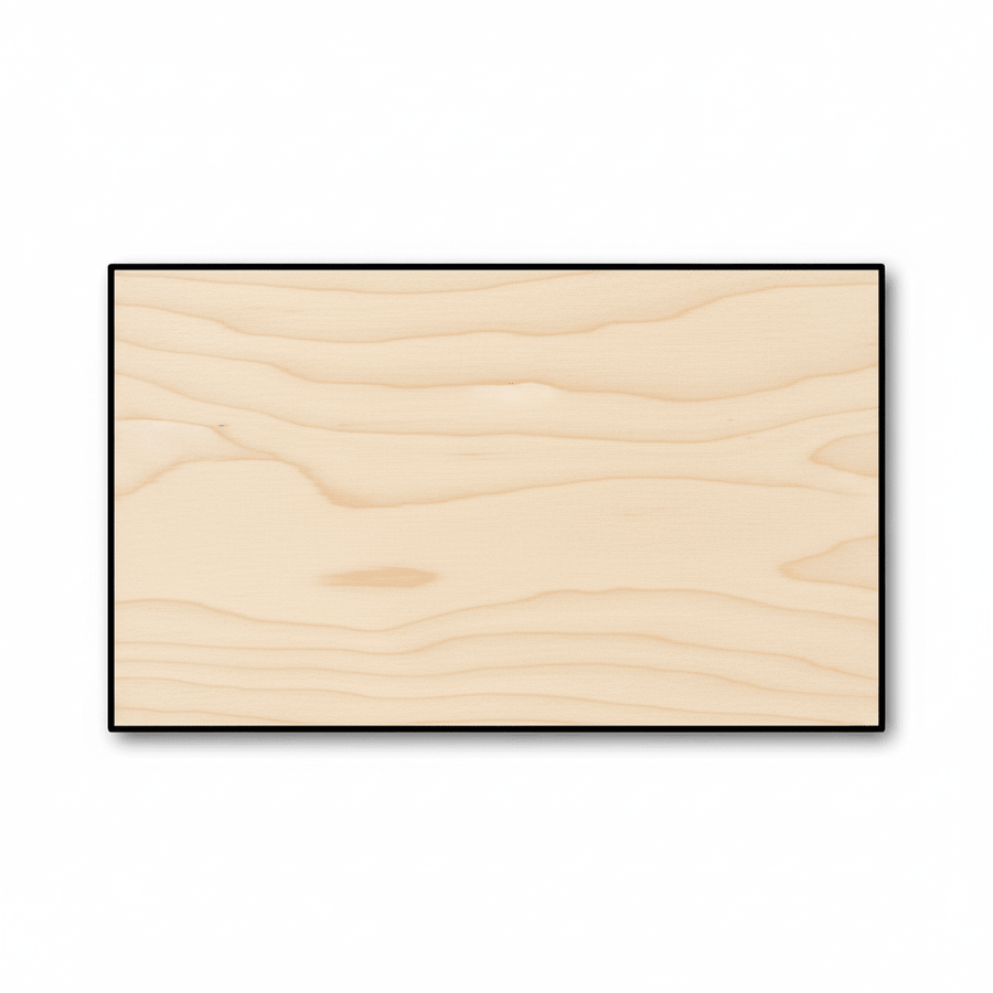 Wood Rectangle Shape - Craft - Blank Door Hanger Wooden Cutout Cut Outs - Unfinished - NameSigns.com
