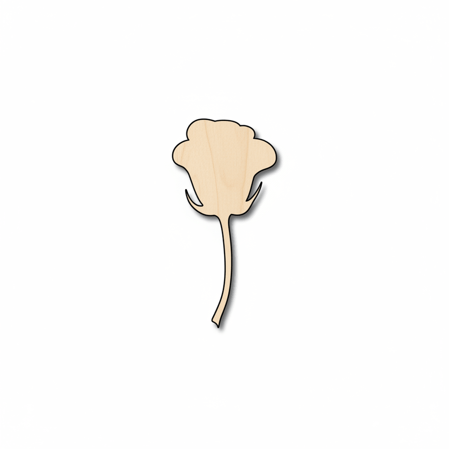 Wood Rose – Handmade Wooden Pieces | Baltic Birch Plywood Craft Shapes Blank Door Hanger Wooden Cutout Cut Outs - Unfinished - NameSigns.com