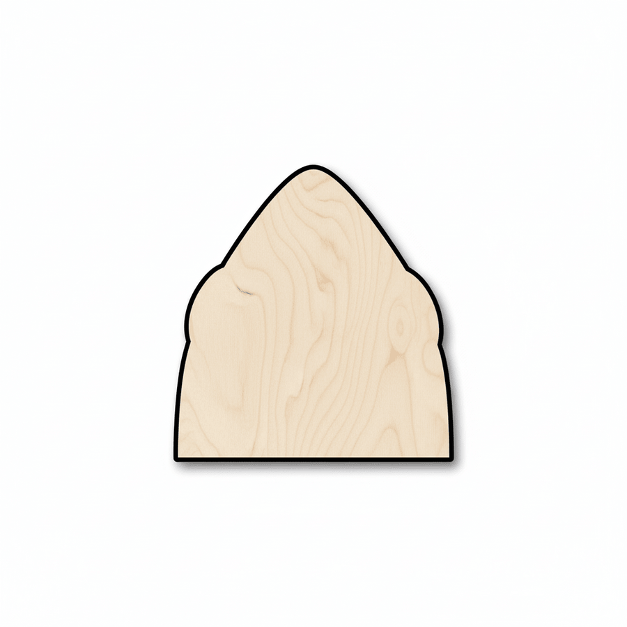Wood Shark - Baltic Birch Craft Shapes Up to 46" for DIY Projects Blank Door Hanger Wooden Cutout Cut Outs - Unfinished - NameSigns.com