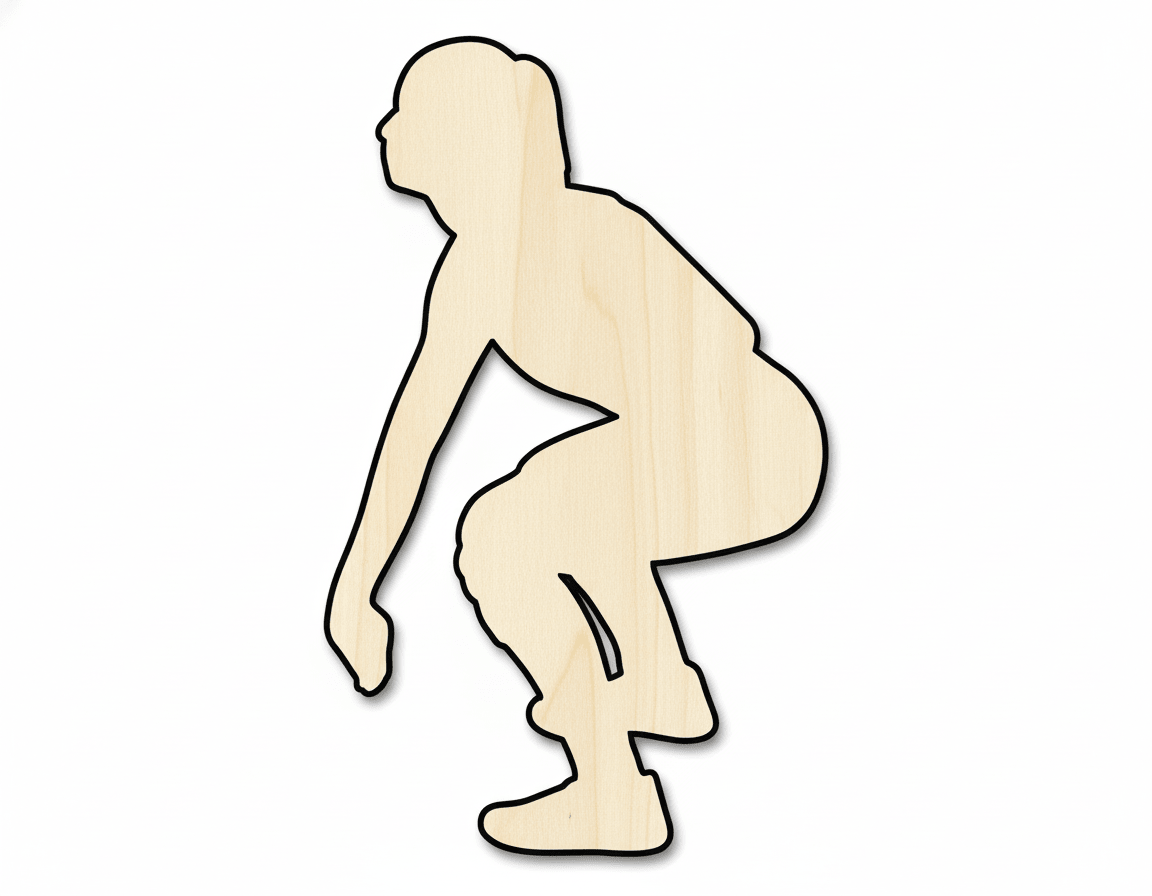 Wood Volleyball - Sanded Birch Wood Craft Cutout | DIY Wooden Volleyball Blank Door Hanger Wooden Cutout Cut Outs - Unfinished - NameSigns.com