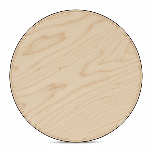 Wooden Circle Cutout - 19" Thick Half Inch Wood Circle for DIY Craft Projects - NameSigns.com