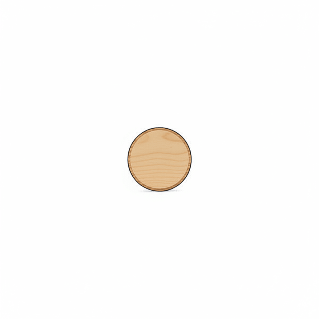 Wooden Discs – 1 1/4 Inch Birch Wood Circles | Smooth Craft Wood Supplies - NameSigns.com