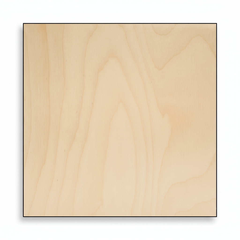 Wooden Square Coaster 4” Birch Plywood Coaster – Resin Art & Paint Pour Base - NameSigns.com